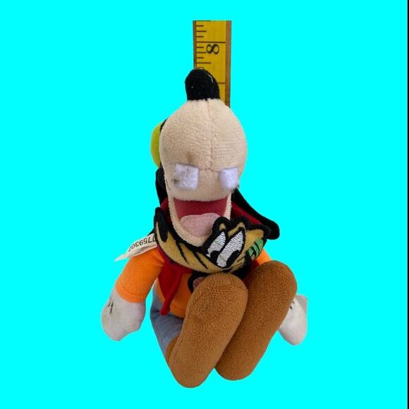 Disney Goofy Plush Toy 8" Tall By Just Play LLC With Pluto Mask - Picture 8 of 12